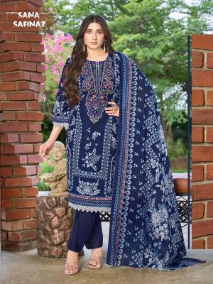 Ganesha sana safinaz vol-12 wholesale designer dress materials online india